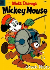 Walt Disney's Mickey Mouse #040 © February-March 1955 Dell